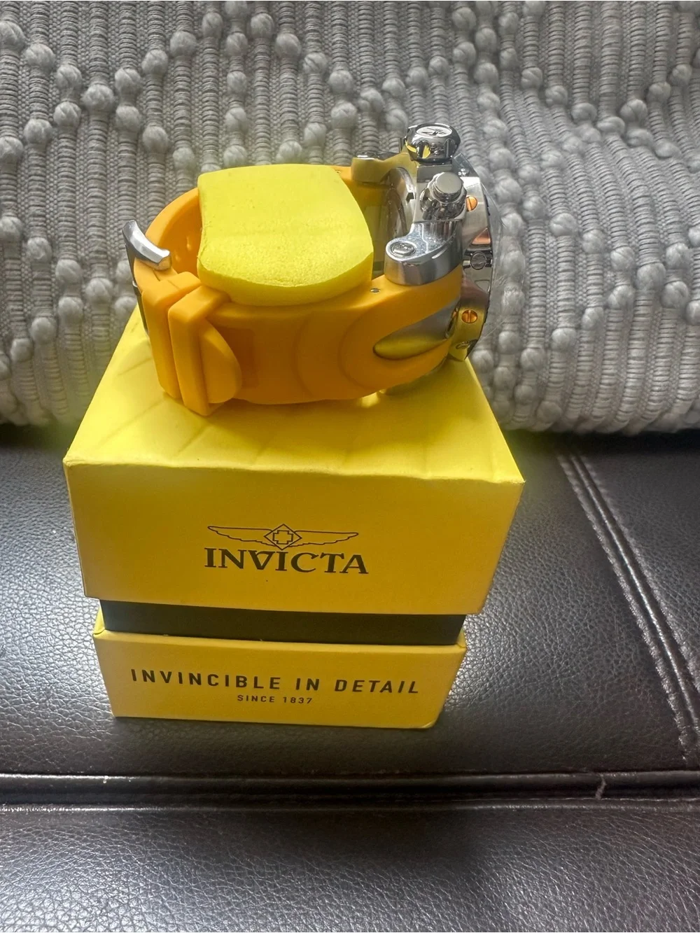 Invicta NFL Steelers Venom Gen III Men’s Chronograph Watch (Model 33085)
